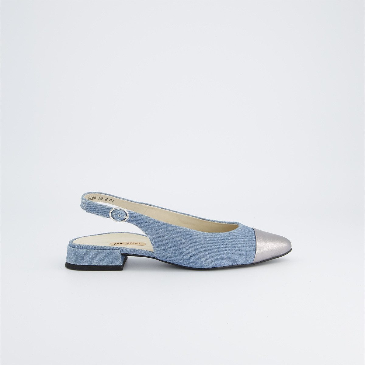 Paul Green Paul Green 6124-017, Peeptoes & Slingpumps, Blau, Damen Peeptoepumps