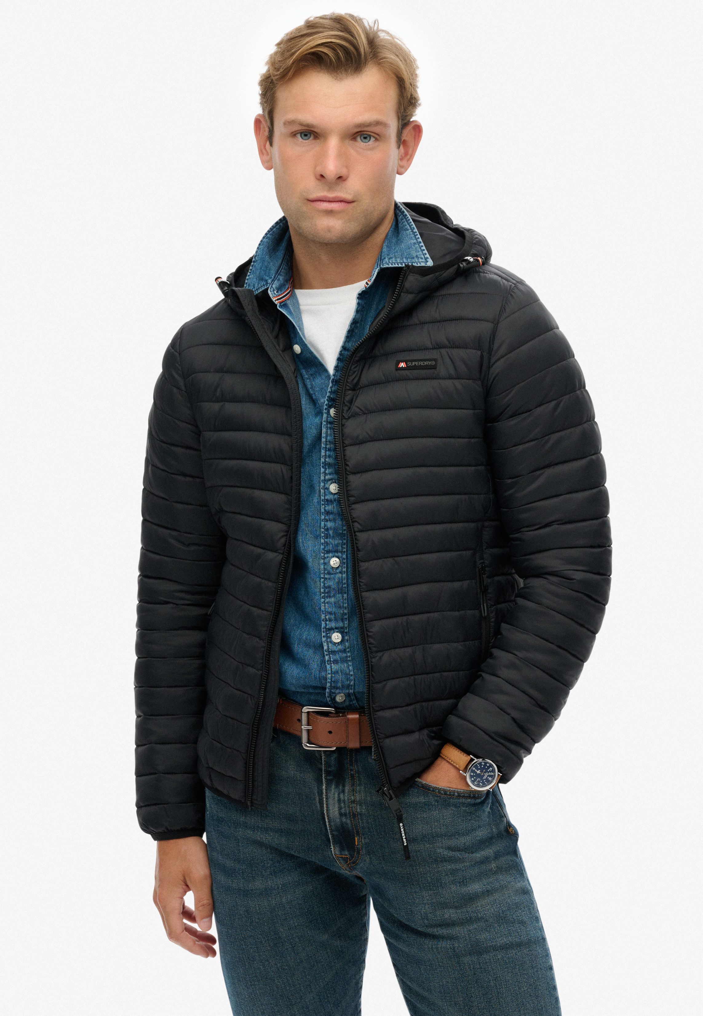 Superdry Steppjacke HOODED FUJI LITE JACKET günstig online kaufen