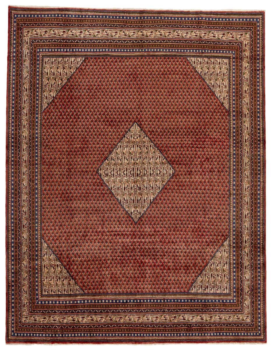Orientteppich Sarough Mir Boteh 299x386 Handgeknüpfter Orientteppich, Nain Trading, rechteckig, Höhe: 12 mm