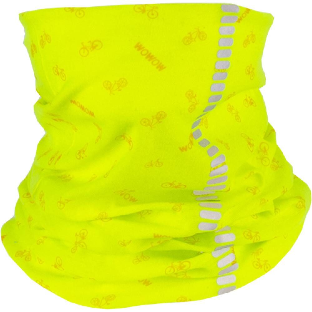 Halstuch Wowow Halstuch Nutty Neckwarmer für Kinder Einheitsgröße gelb