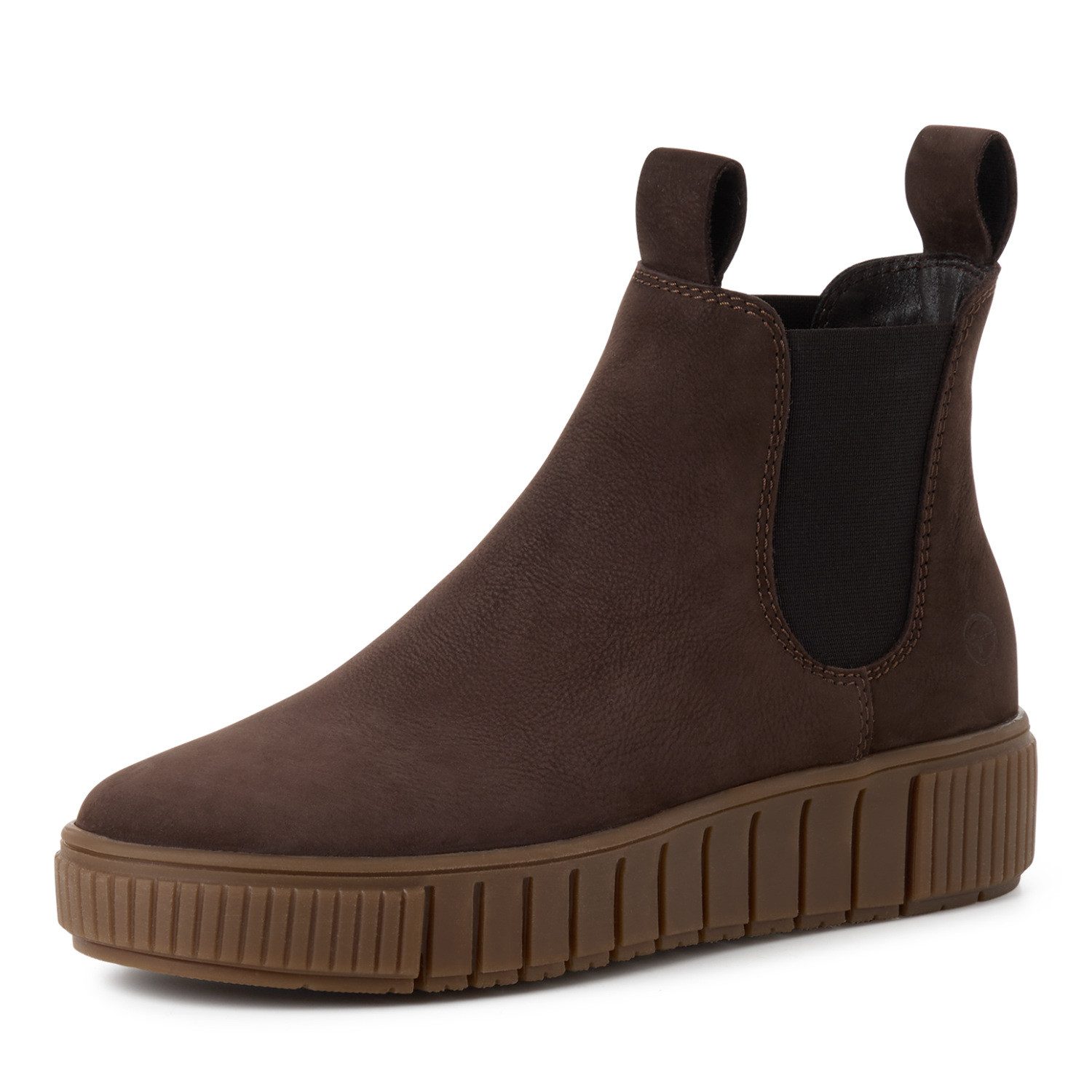 Tamaris Chelseaboots Plateaus, Herbstboots mit zwei Anziehlaschen