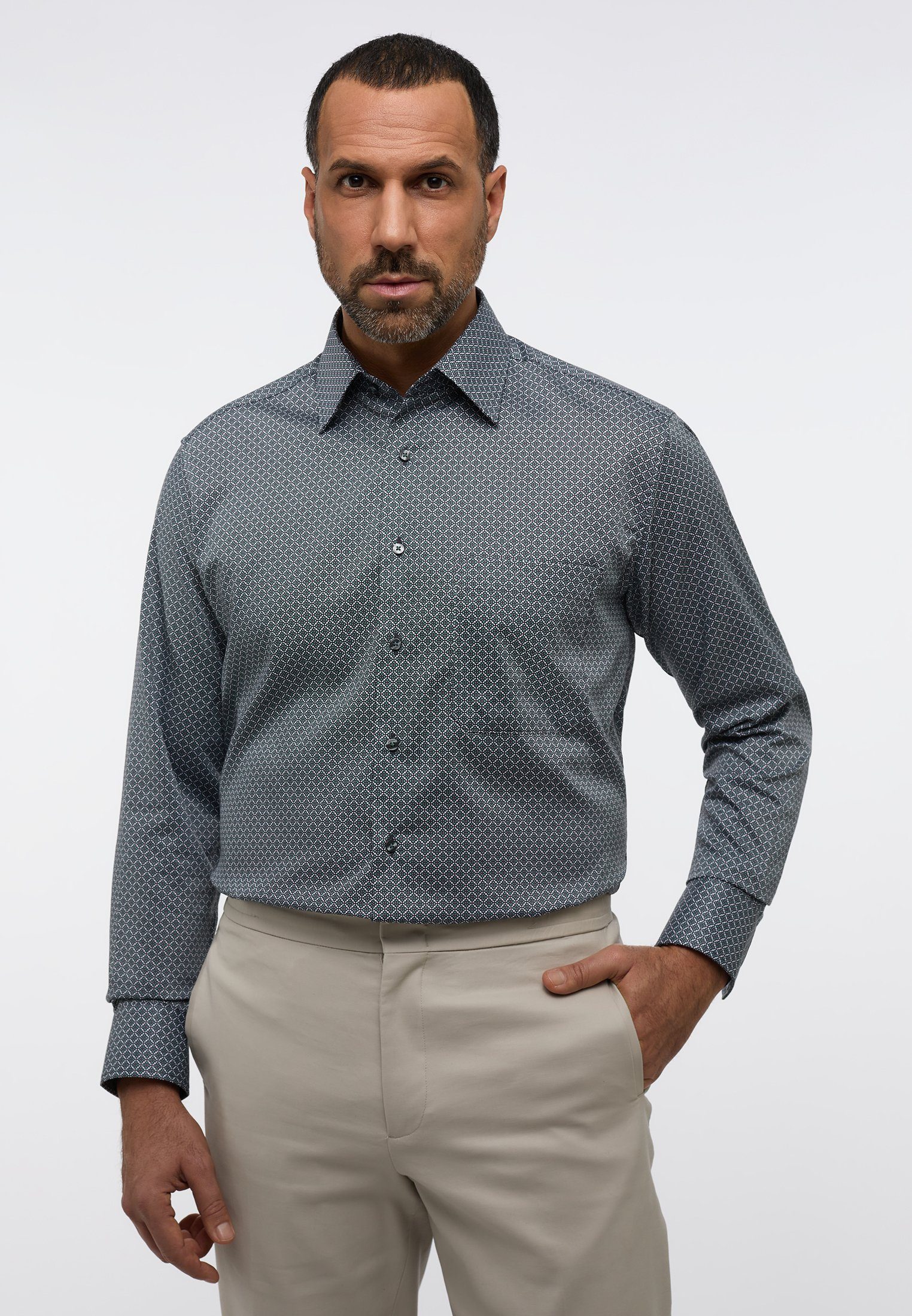 Eterna Langarmhemd COMFORT FIT günstig online kaufen