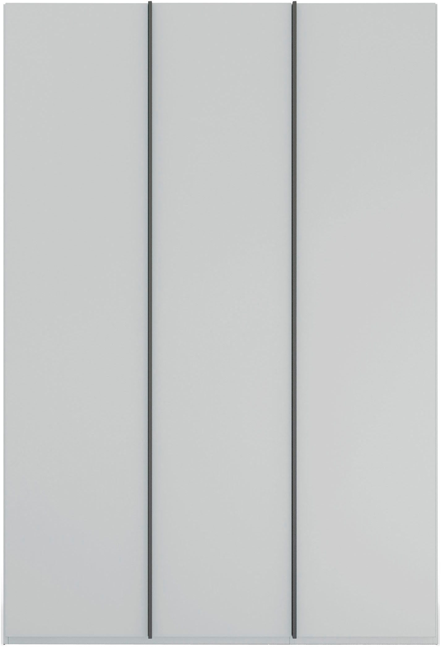 rauch Drehtürenschrank Kleiderschrank Schrank Garderobe Wäscheschrank SKAT MERIDIAN (Breiten 151/201/251/301, Höhen 223/235 cm, inkl. SOFT-CLOSE-FUNKTION) mit Schubladeneinsatz, Wäscheeinteilung, Innenspiegel MADE IN GERMANY