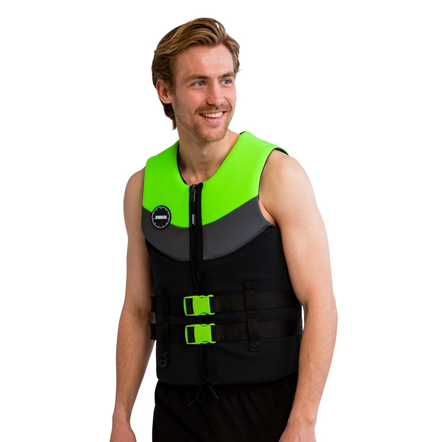 Jobe SUP-Board Jobe Neopren Schwimmweste Herren Lindgrün Vest Men Prallschutz