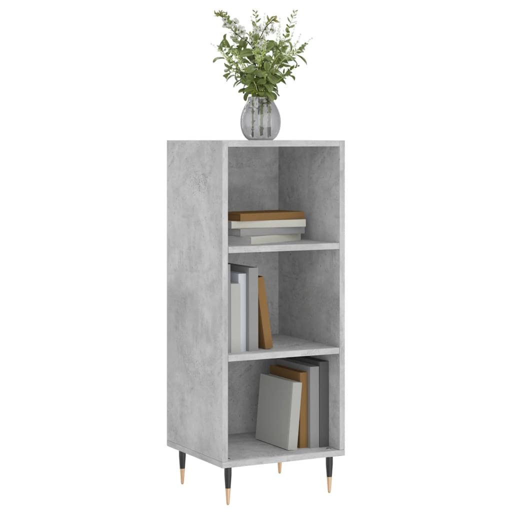 vidaXL Sideboard Sideboard Betongrau 34,5x32,5x90 cm günstig online kaufen
