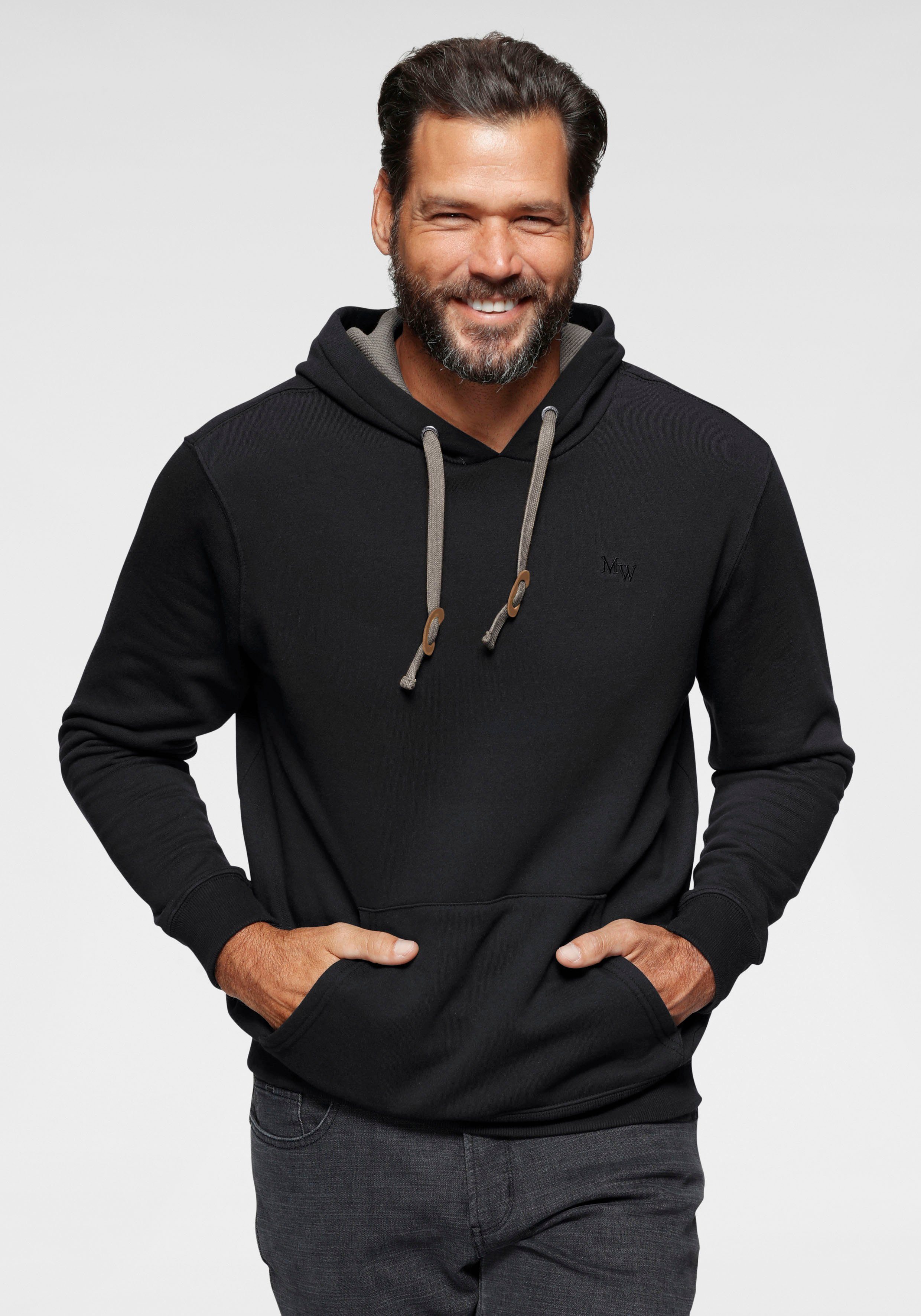 Man's World Kapuzensweatshirt lange Ärmel, lockere günstig online kaufen