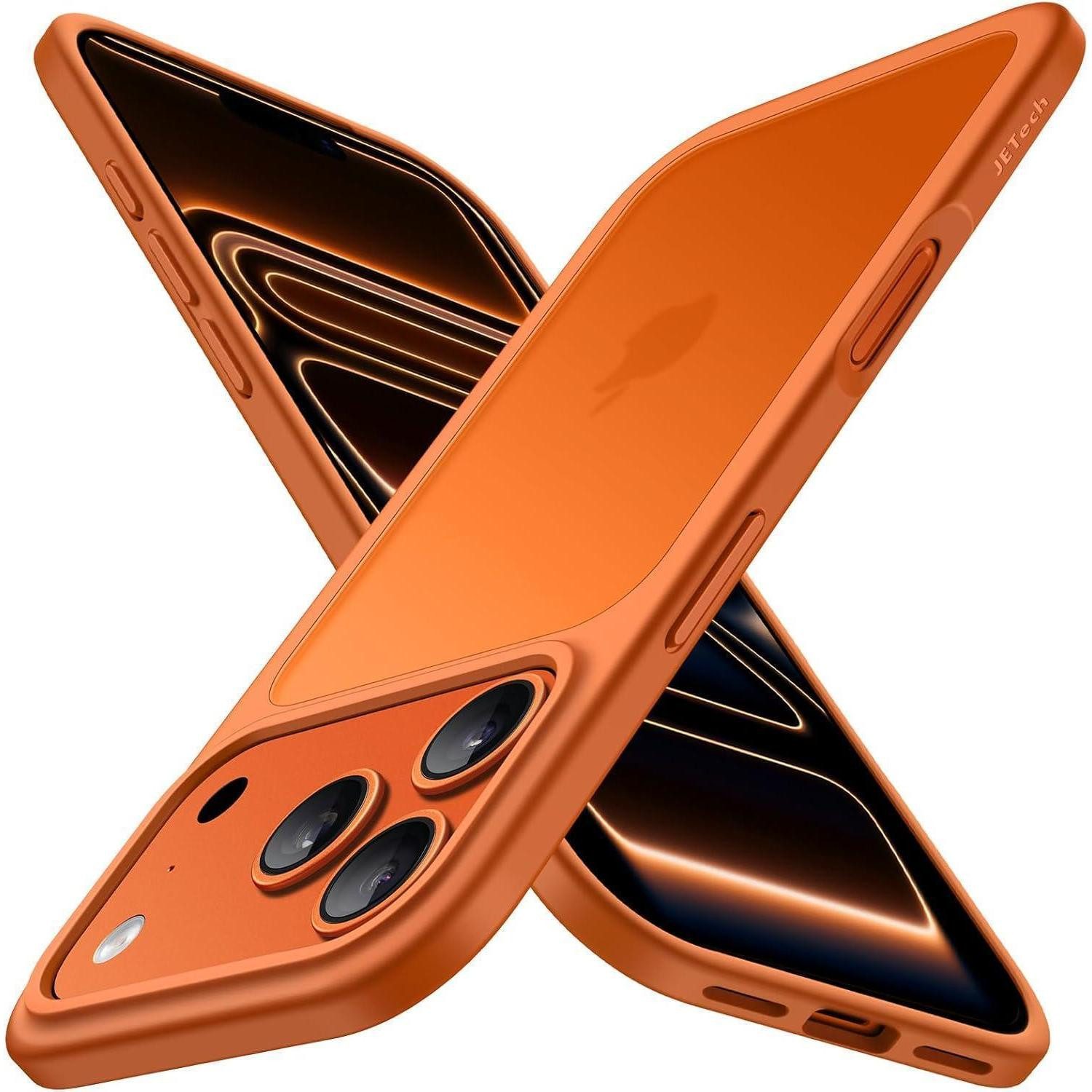 LuxusKollektion Handyhülle Handyhülle iPhone 17 Pro Max Stoßfest Militärstandard Matt Orange