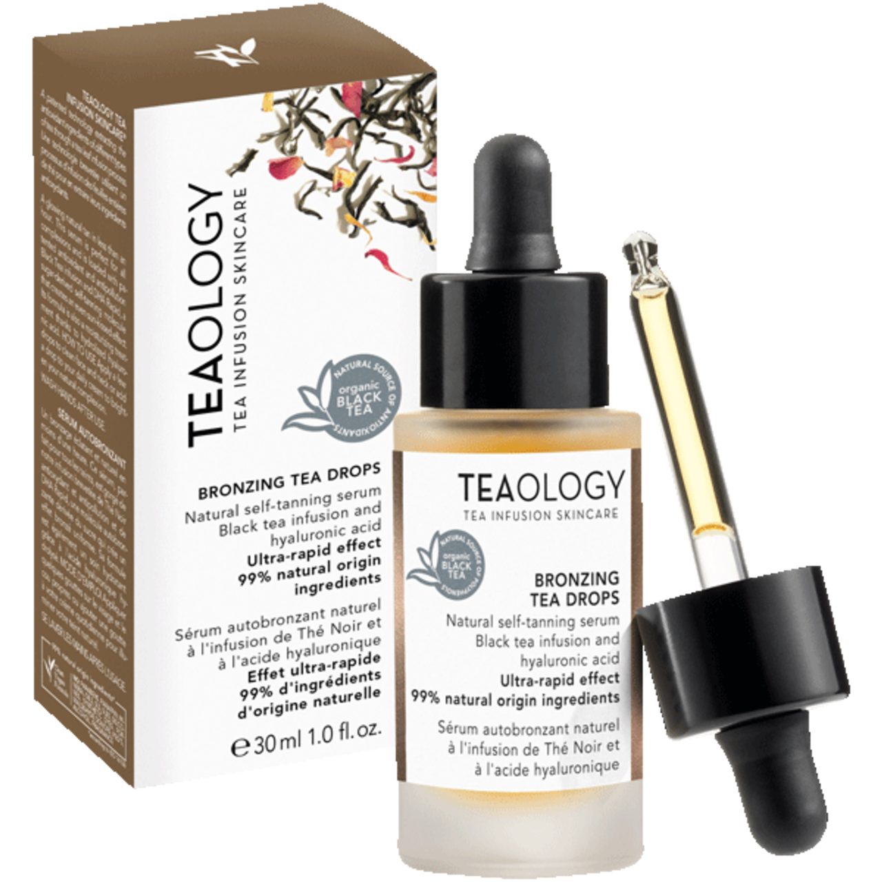 Teaology Gesichtsserum Bronzing Tea Drops, Alle Hauttypen