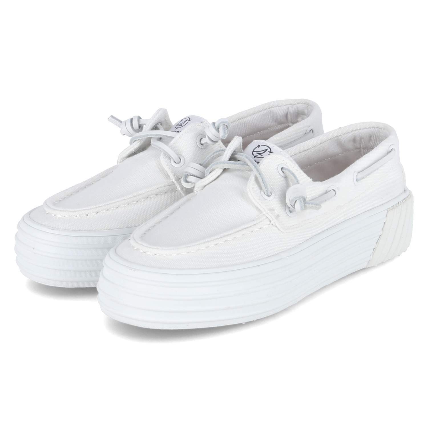 Sperry Sperry STS88713 SP Damen Canvas weiss Slipper günstig online kaufen