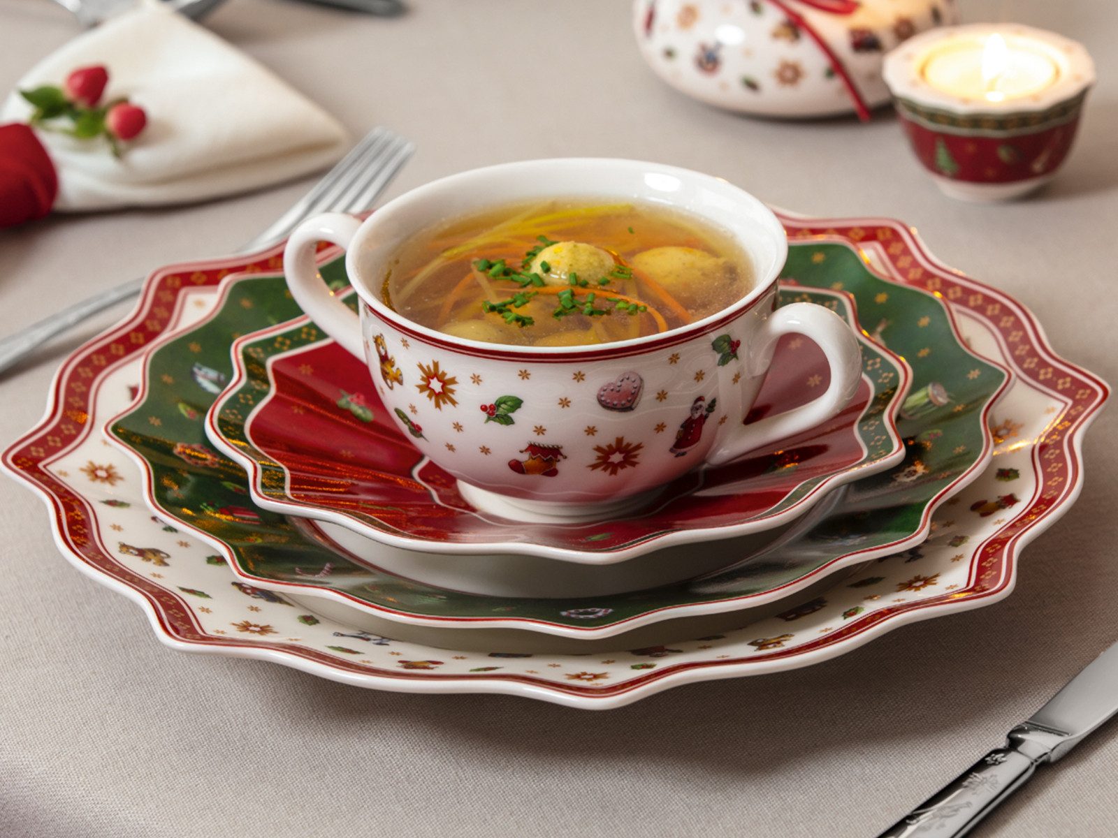 Villeroy & Boch Suppenschale Toy's Delight Suppentasse 0,25l, Premium Porcelain, (Suppentassen) – Bild 4 von 4