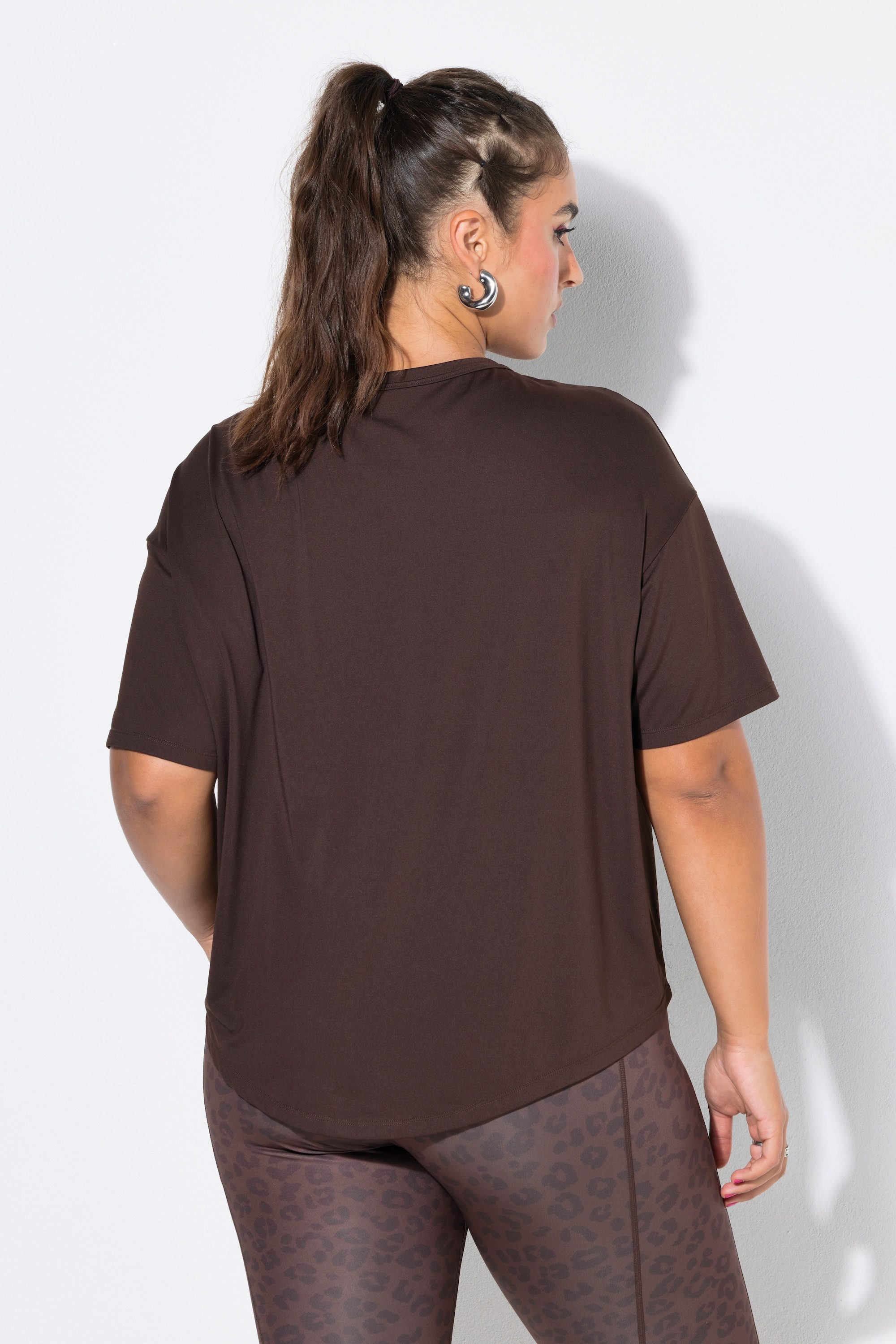 Studio Untold T-Shirt Oversize-Sportshirt Rundhalsausschnitt Halbarm – Bild 3 von 4