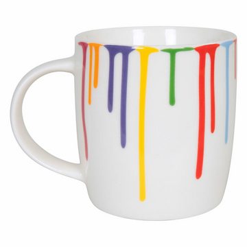 Könitz Becher KCB 275 Rainbowdrops, Bone China