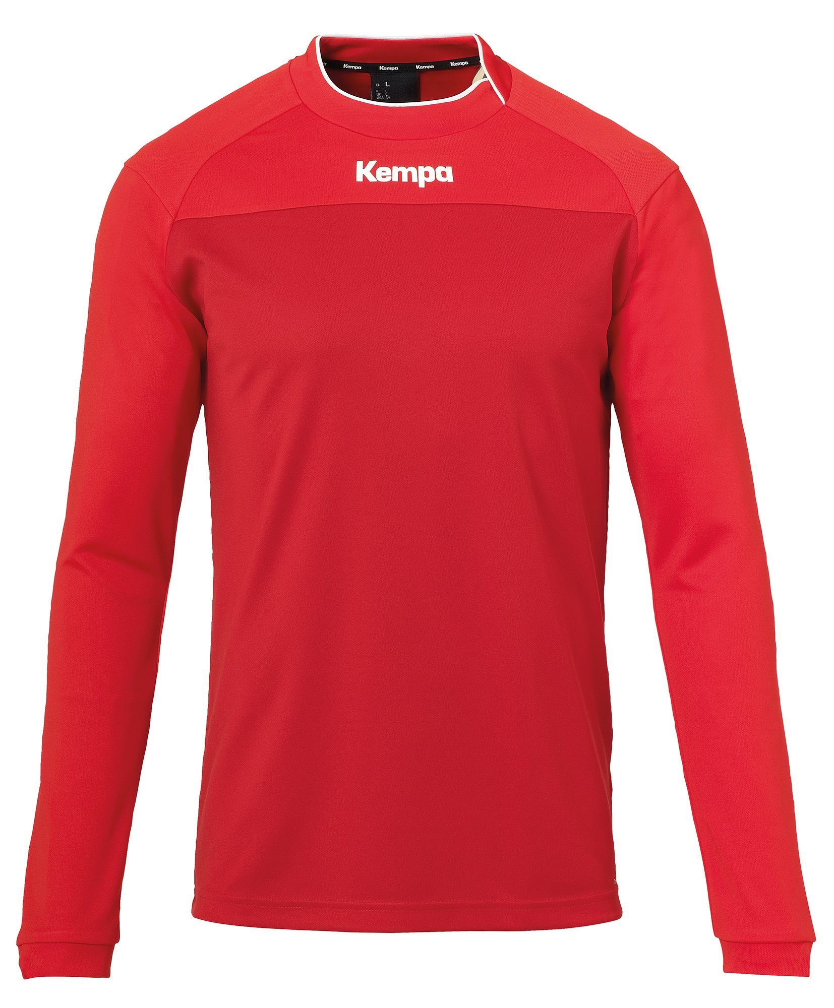 Kempa chilirot/rot PRIME Kempa LANGARMSHIRT Longsleeve Langarmshirt schnelltrocknend