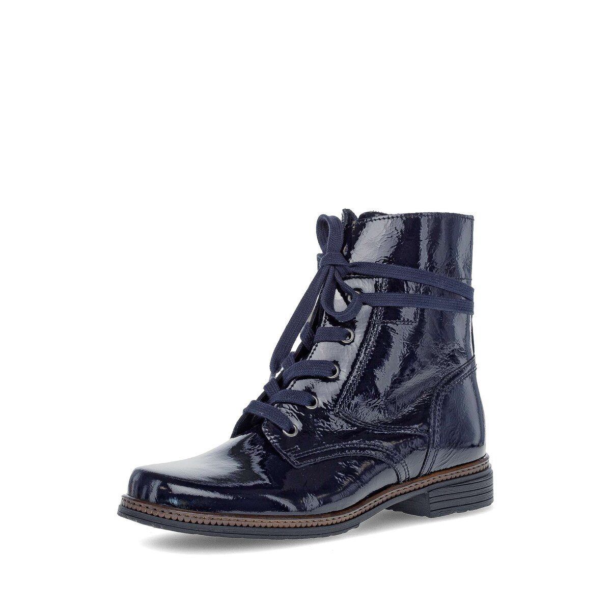 Gabor Schnürstiefelette Lackleder Schnürstiefelette