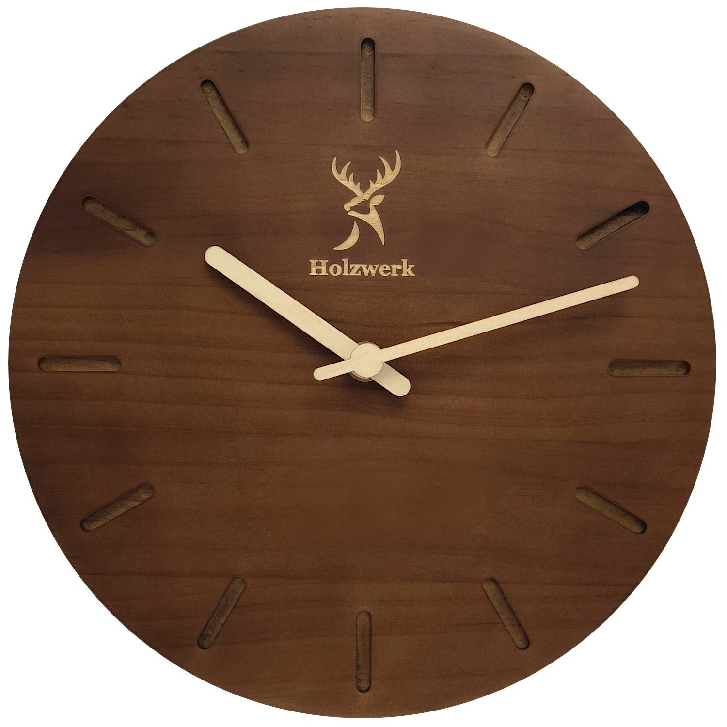 Wanduhr Moderne Designer Holz Quarz Wand Uhr