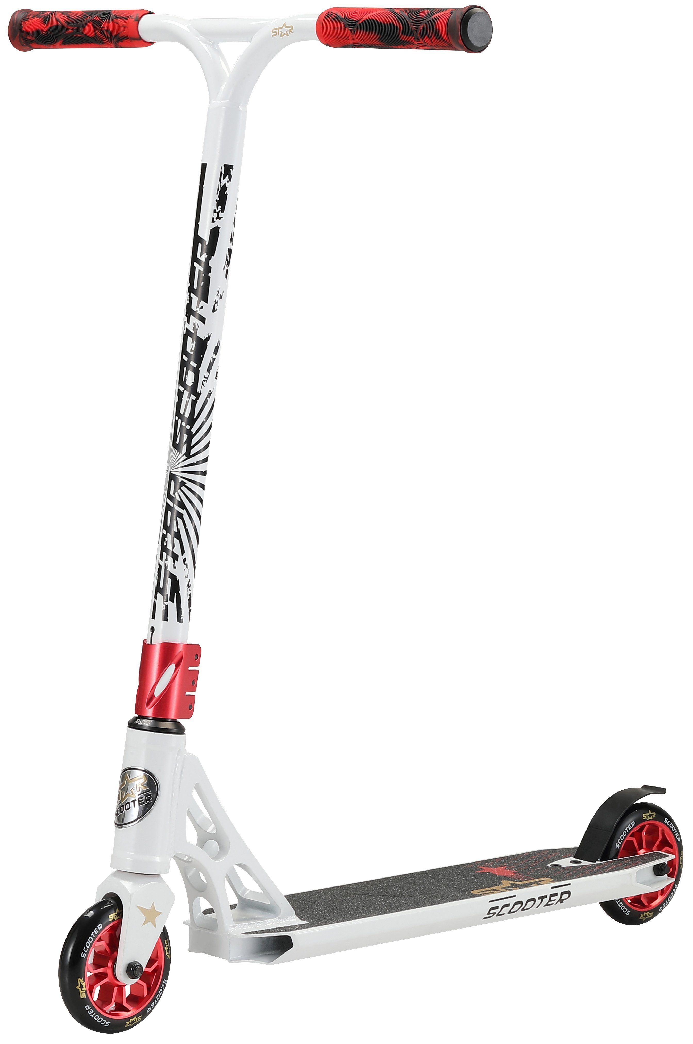 Star-Scooter Stuntscooter Professional, 110 mm, ab 8 Jahre, ab 138 cm, HIC, Jungen, Mädchen, 86A, Aluminium, ABEC-9