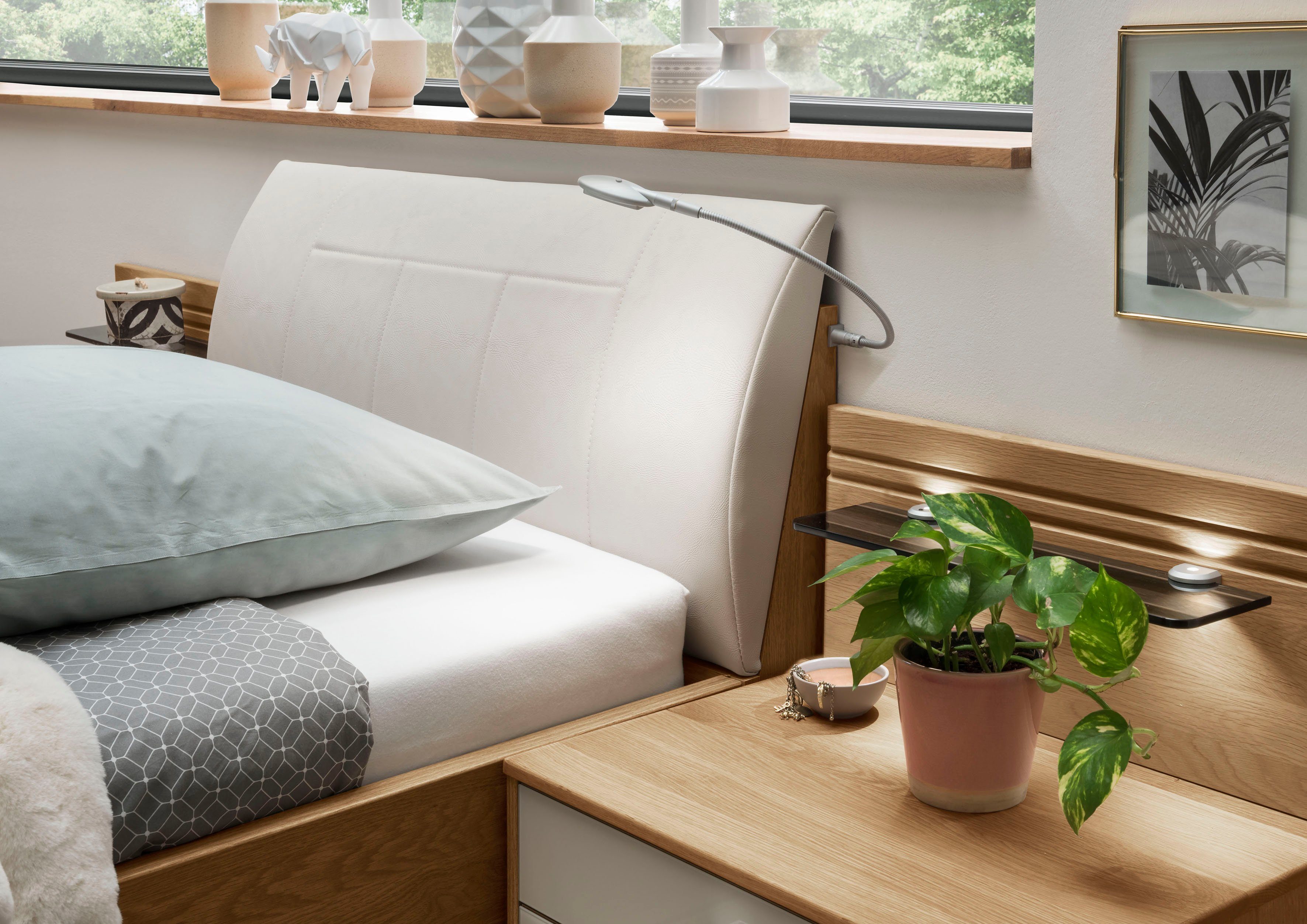 WIEMANN Bett Kiruna, Bettgestell, Bettrahmen, Eiche günstig online kaufen