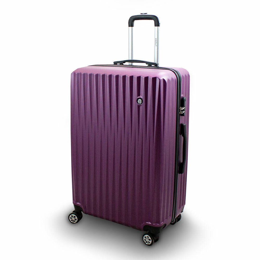 Barut Trolley Barut Reisekoffer XL Modell General Lila, 4 Rollen