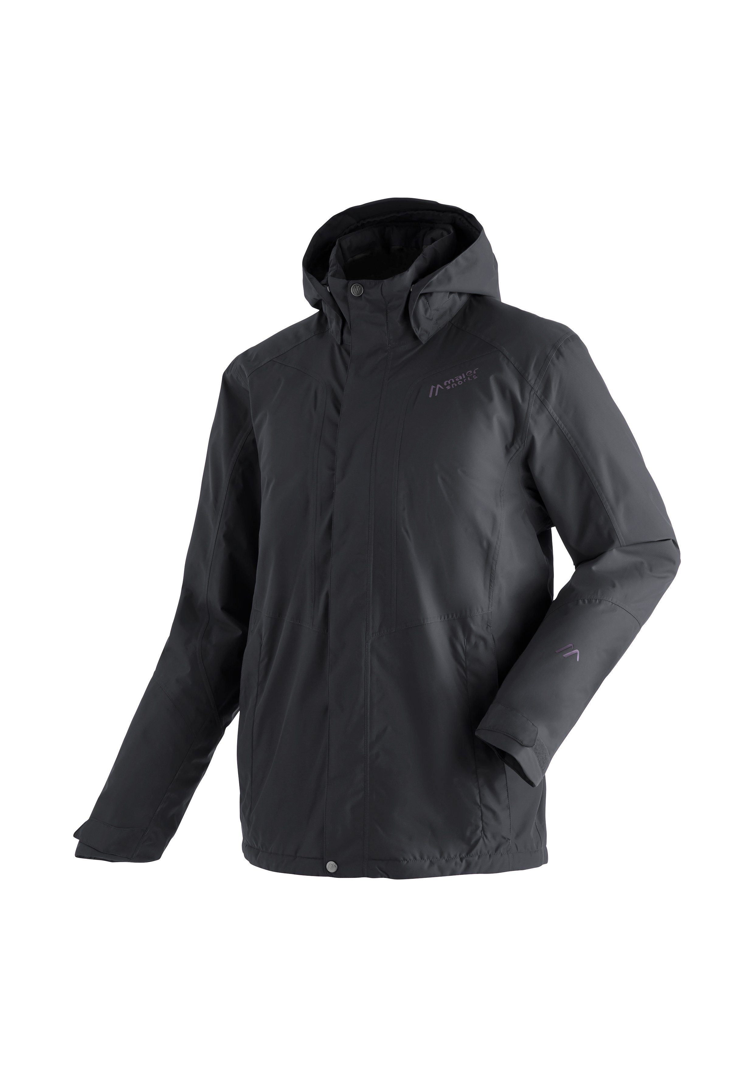 Maier Sports Funktionsjacke Metor Therm M Wattiert, wasserdicht, atmungsaktiv, mit Packaway