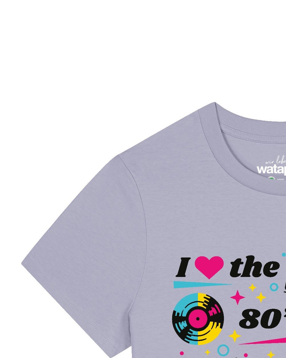 wat? Apparel T-Shirt 80s Love