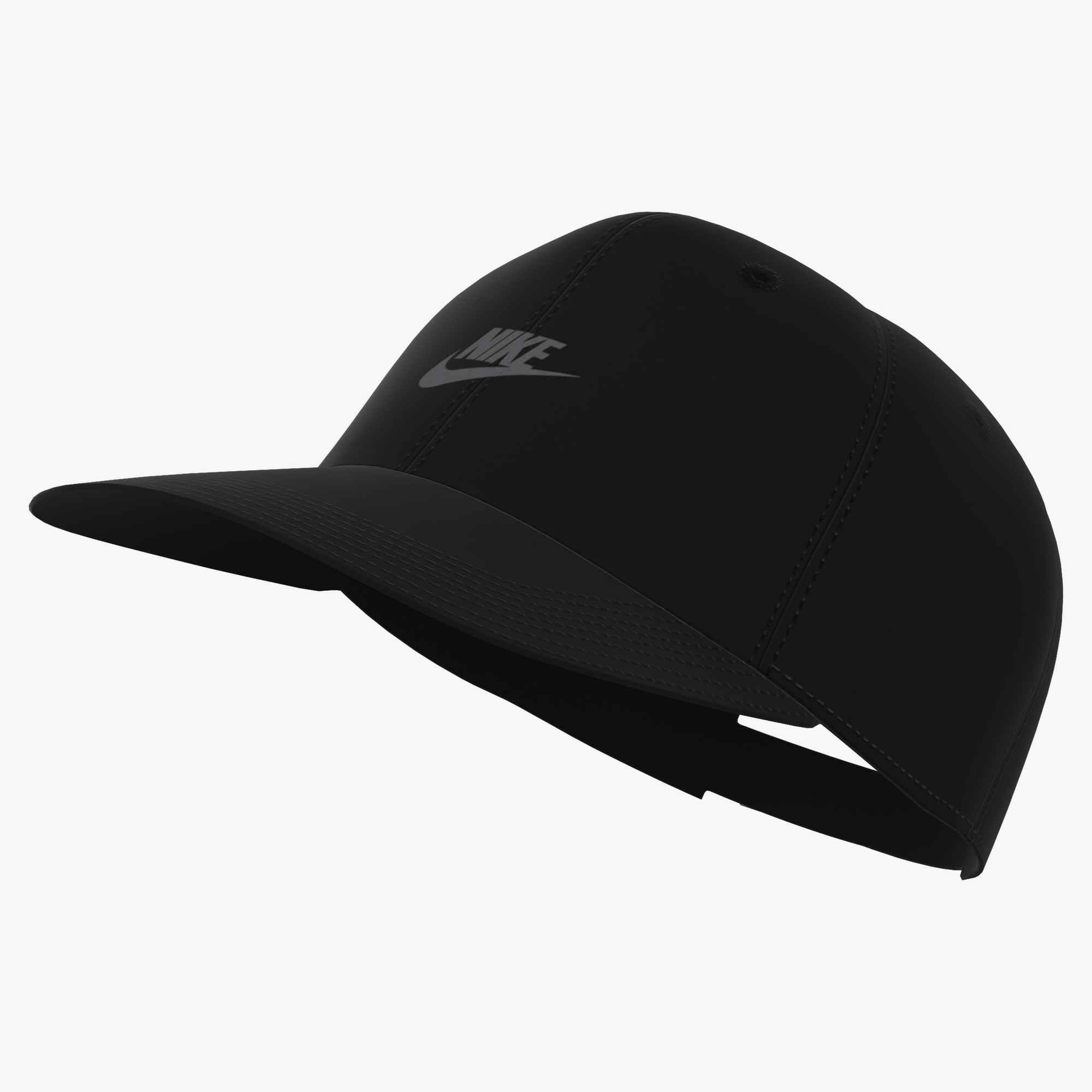 Nike Sportswear Baseball Cap U NK CLUB CAP U CB FUT WSH L verstellbarer Metallschiebeverschluss, aus Baumwoll-Twill