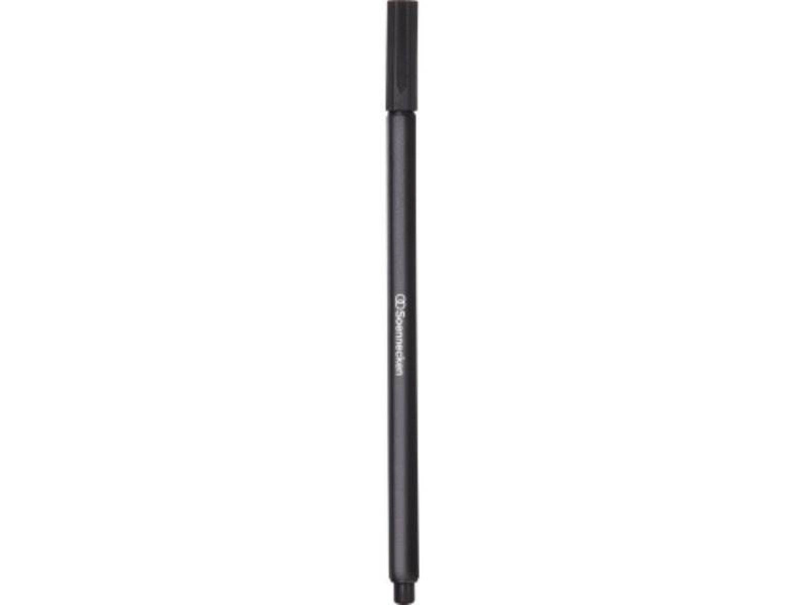 Soennecken Fineliner Soennecken Fineliner 3616 0,4mm metallgefasste Spitze schwarz