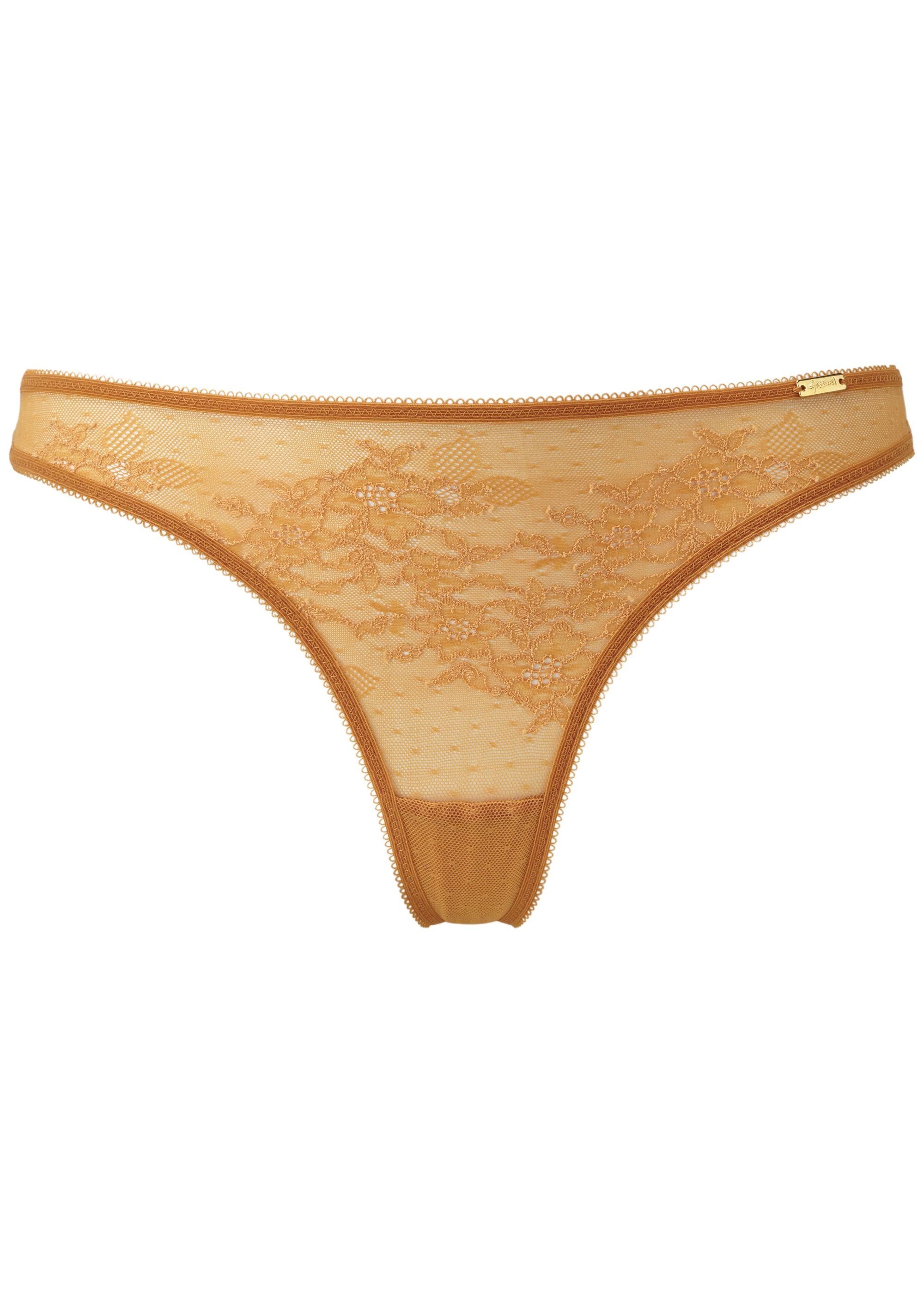String Glossies Lace String Spiced Honey