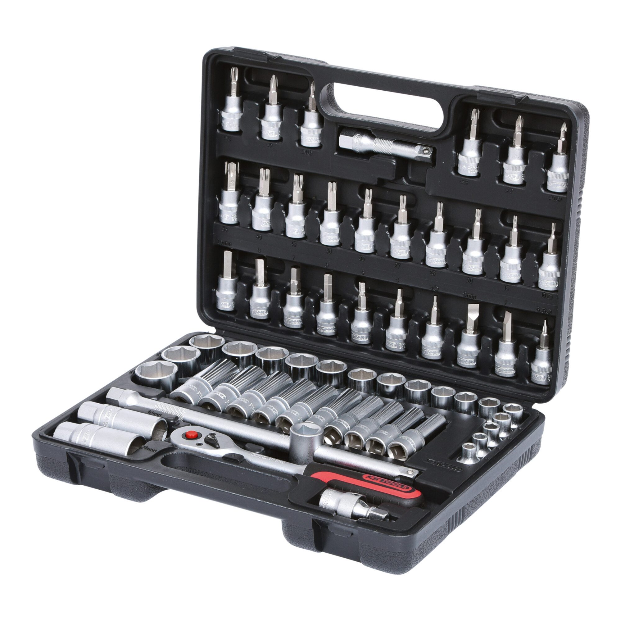 KS Tools Steckschlüssel KS Tools 3/8" Steckschlüssel-Satz, 61-teilig