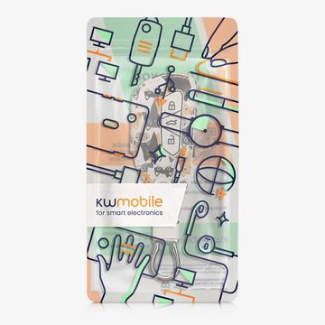 kwmobile Etui VW Golf 8 Autoschlüssel Hülle, Kunstleder Schutzhülle Schlüsselhülle Cover