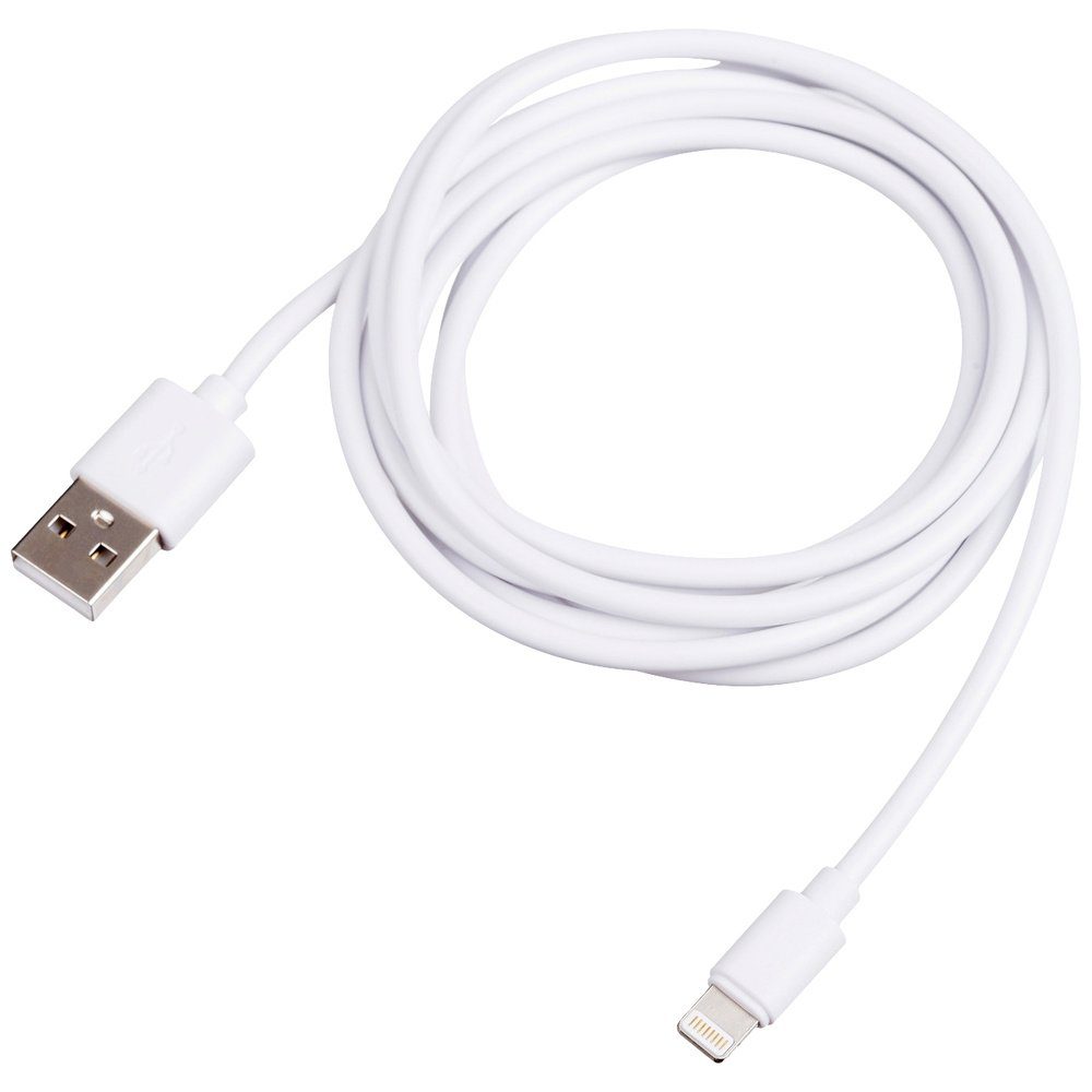 Akyga Akyga USB-Kabel USB-A Stecker, Apple Lightning Stecker 1.80 m AK-U USB-Kabel, (180.00 cm)