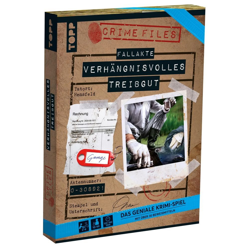 frechverlag Spiel Crime Files - Fallakte: Verhängnisvolles Treibgut - Das geniale...