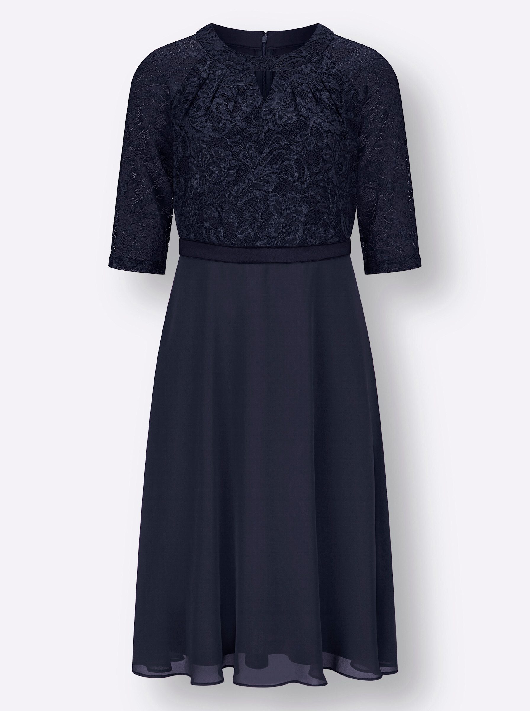 Witt Etuikleid Spitzen-Kleid 3/4-Arm