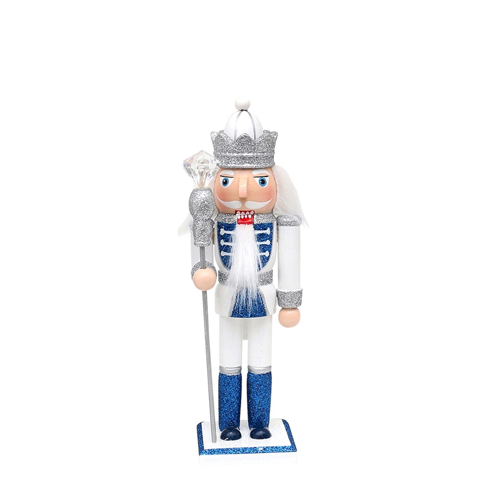 SIGRO Weihnachtsfigur Holz Nussknacker Trommler oder König (Stück, 1 St., 1 Nussknacker), Geschenkidee