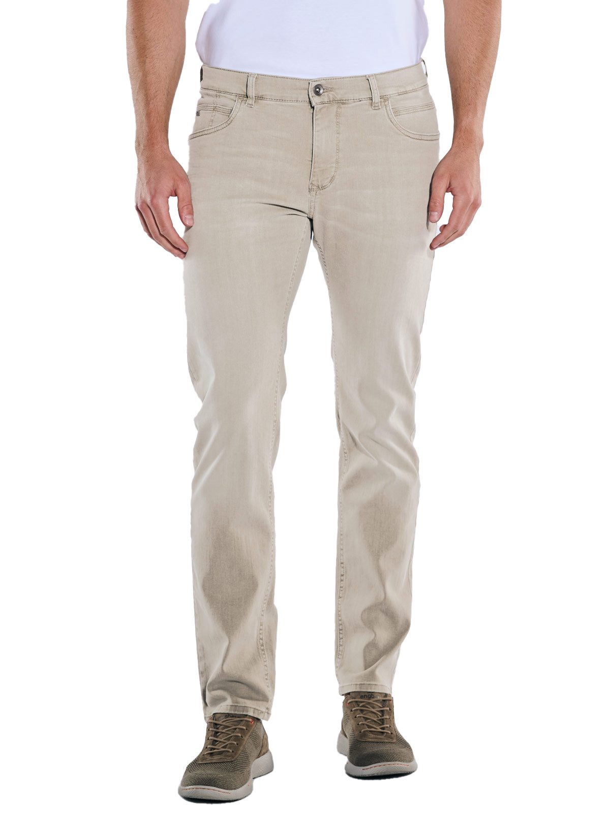 Engbers 5-Pocket-Jeans Herren Jeans regular, Beige