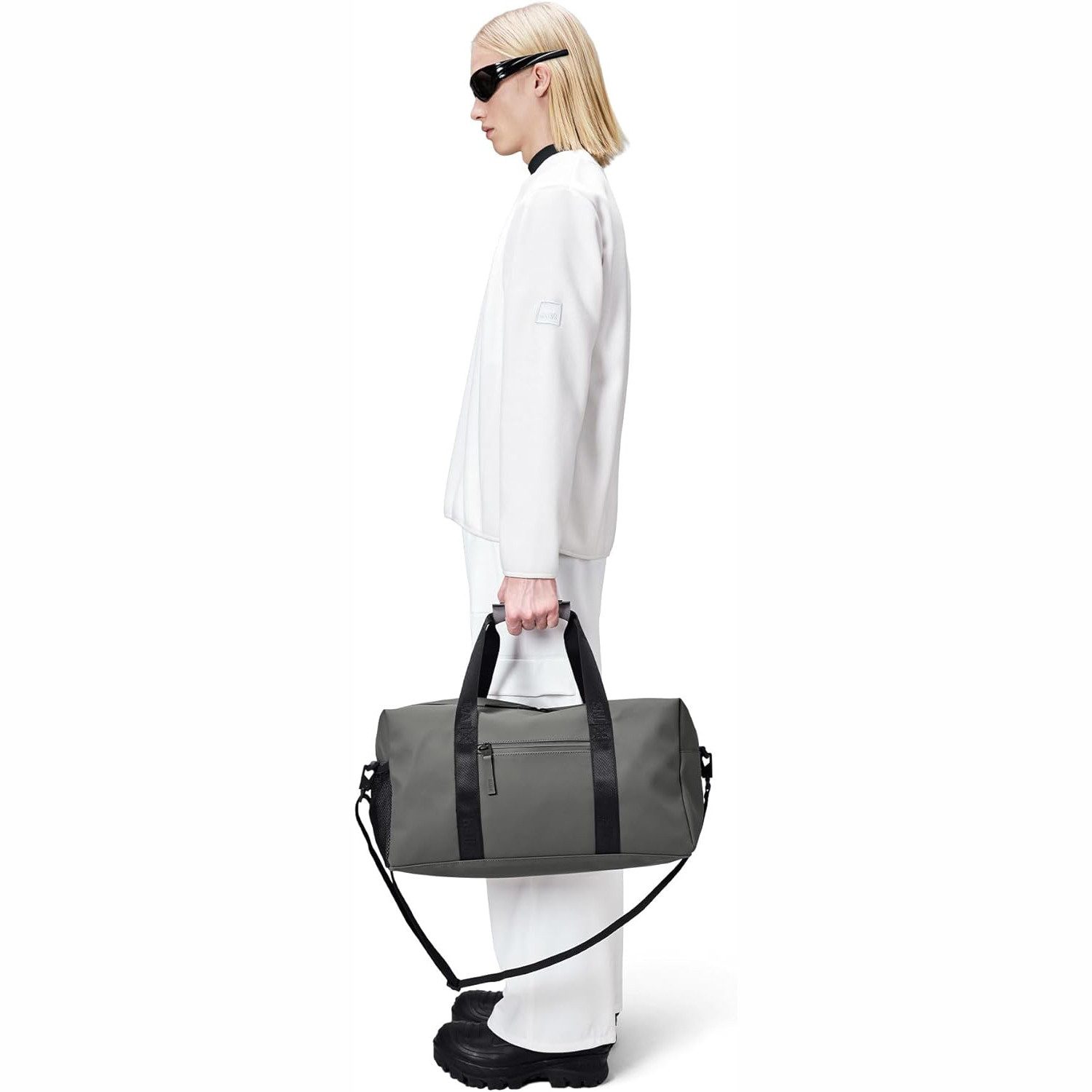 Forrlite Sporttasche Reisetasche Wasserdicht Handtasche mit Schultergurt für Herren Damen (großes Fassungsvermögen Handtaschen mit Nassfach & Schuhfach , wasserdicht, verstellbaren Schultergurten, für Sport & Reisen), Travel Gym Tasche Duffle Bag Fitnesstasche