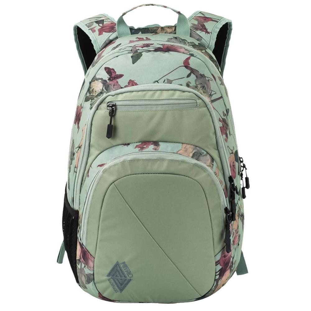 NITRO Schulrucksack NITRO Rucksack STASH 29 dead flower, Schultasche, ab 5. Klasse, weiterführende Schule