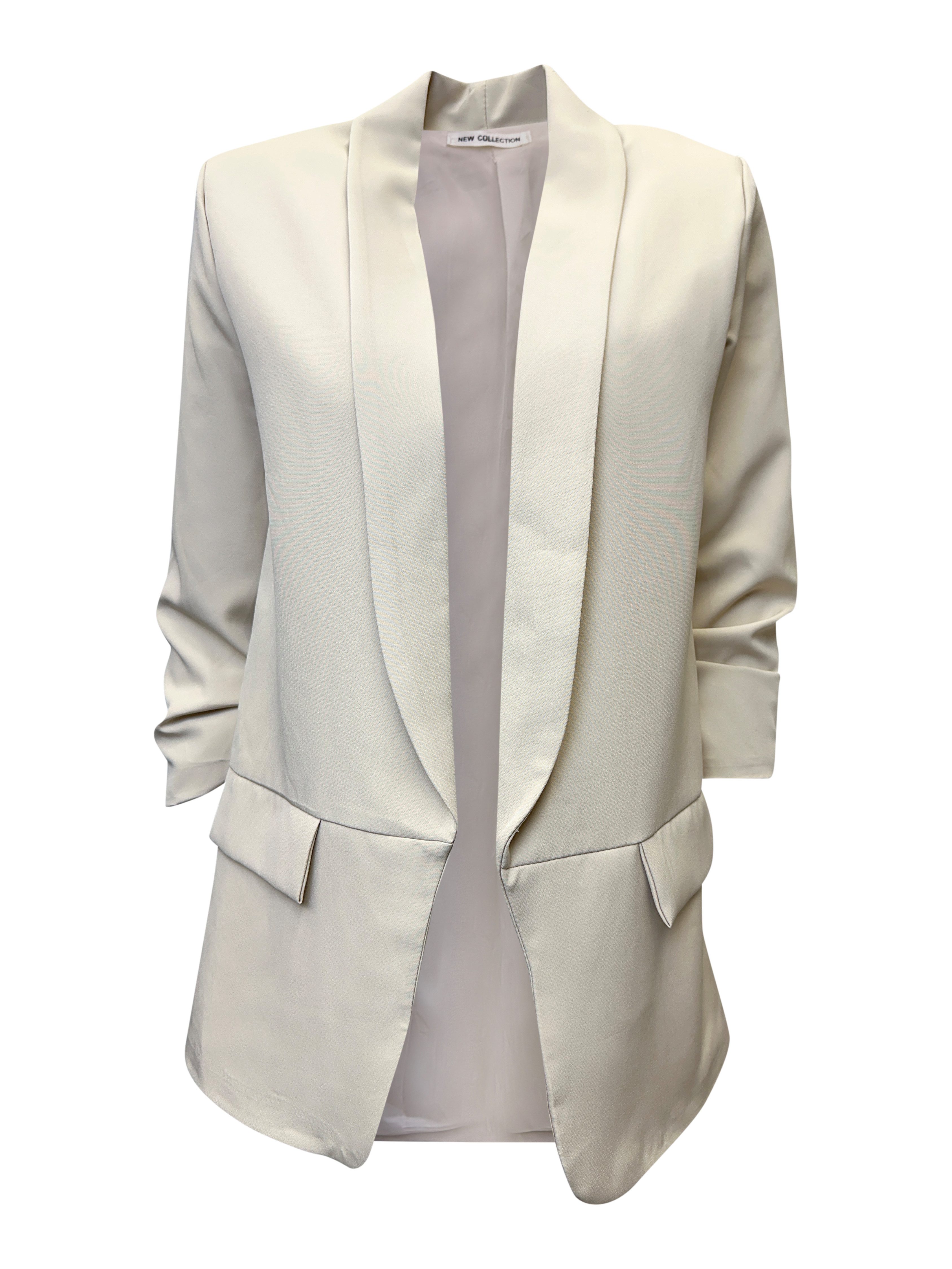 Worldclassca Longblazer Worldclassca Damen Blazer Longblazer 3/4 Arm mit Ra günstig online kaufen