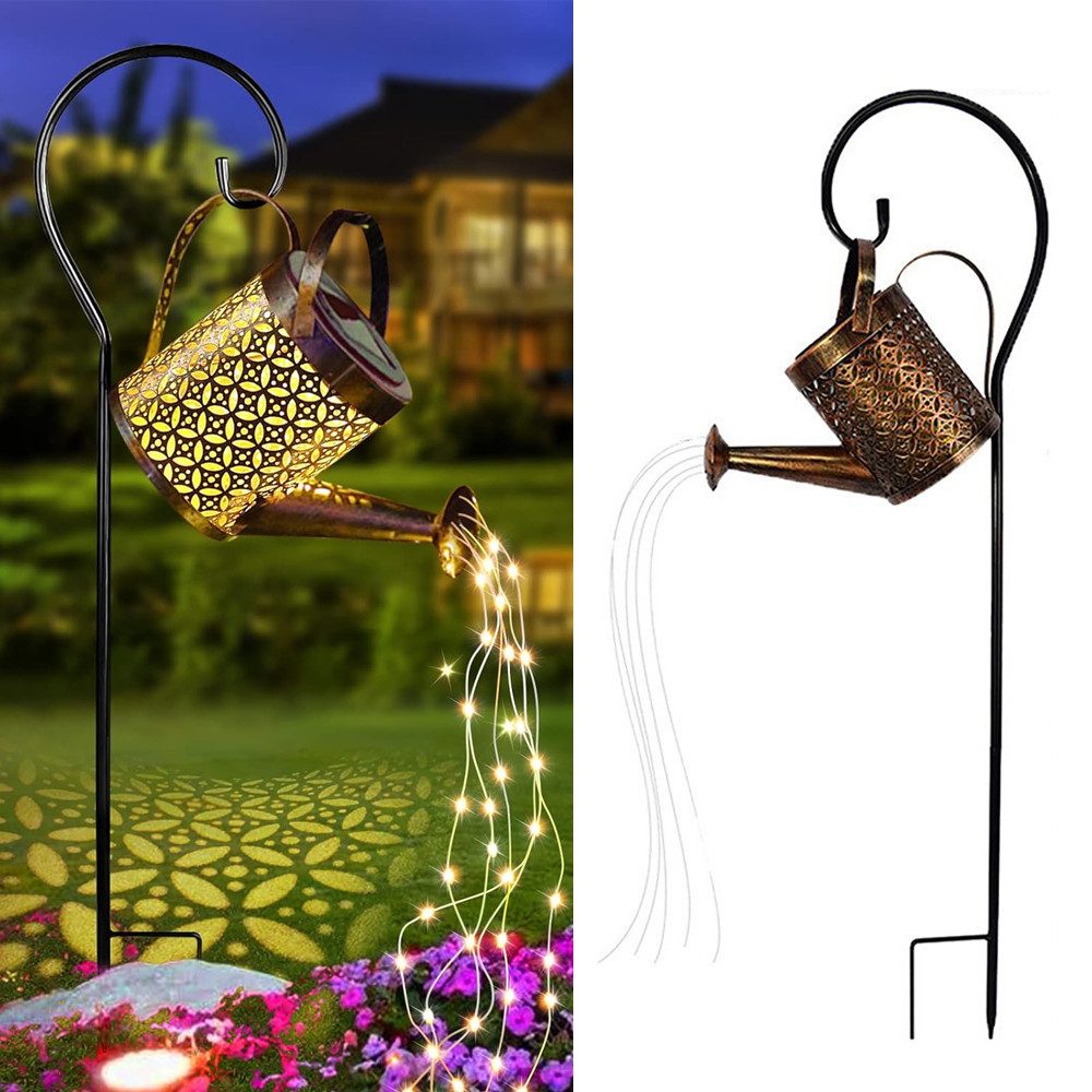 zggzerg LED Solarleuchte Solargießkannen Lampe für Außen, Wasserdicht Solar günstig online kaufen