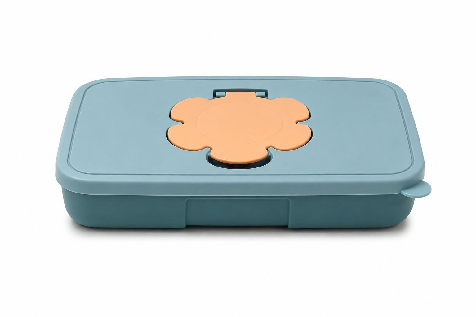 TUPPERWARE Feuchttücherbox Feuchttücherbox 650 ml flach hellblau