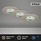 Briloner Leuchten LED Einbaustrahler »7204-032«, Einbauleuchte 3er SET auch für Bad - IP44 Ø 7,5cm, Bild 1