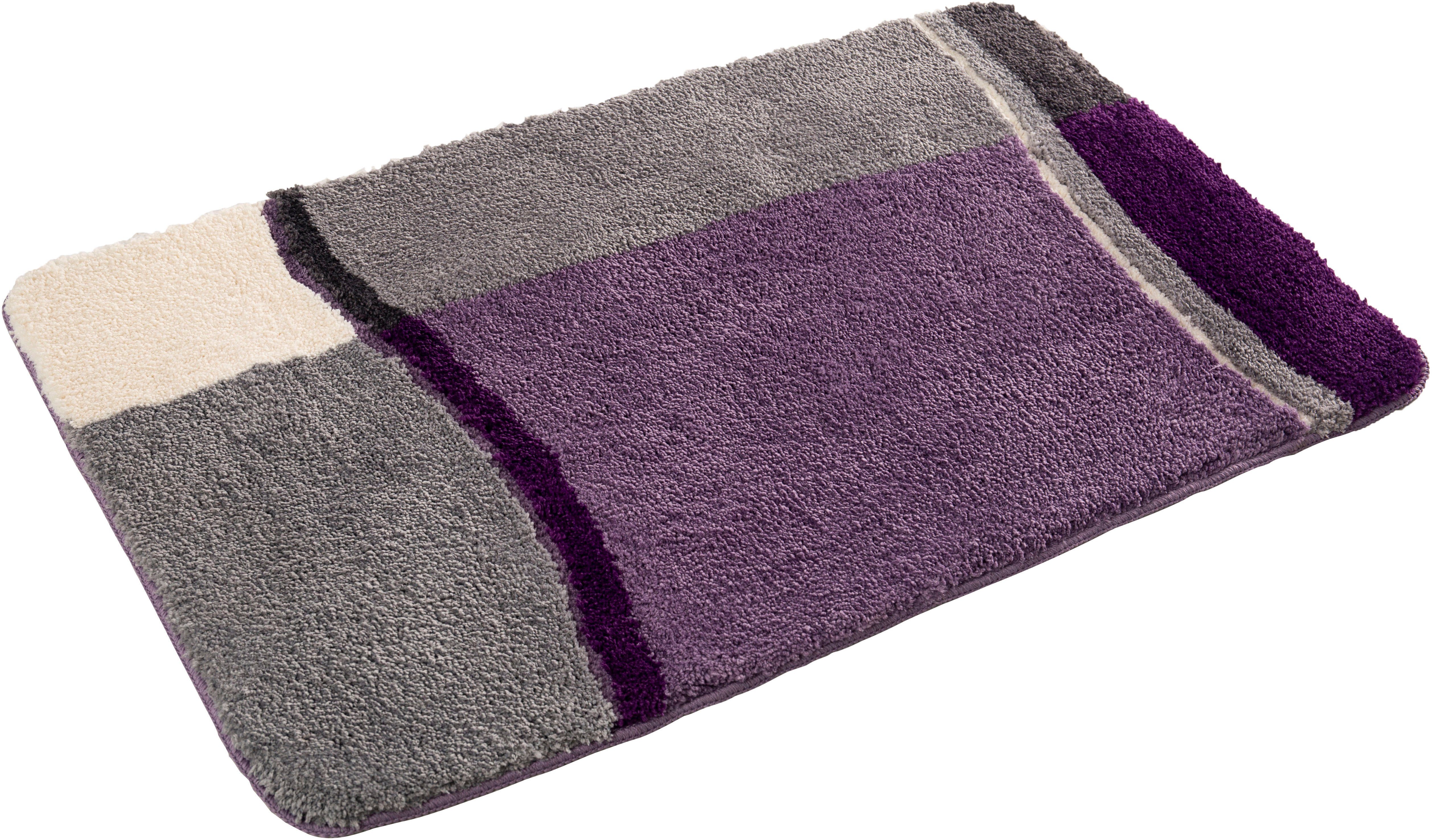 my home Badematte Belio, Badvorleger, Badezimmer Teppich, Höhe 20 mm, rutsc günstig online kaufen