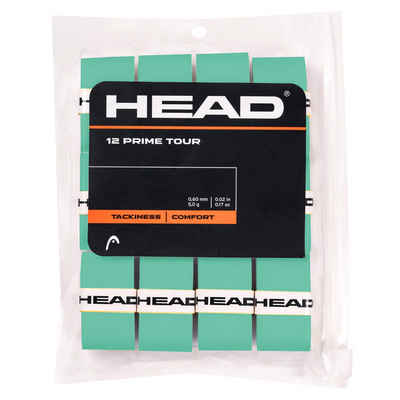 Head Tennisschläger Tennisgriffband HEAD Prime Tour BOOM Farbe Mint 12 pcs Pack (Overgrip)