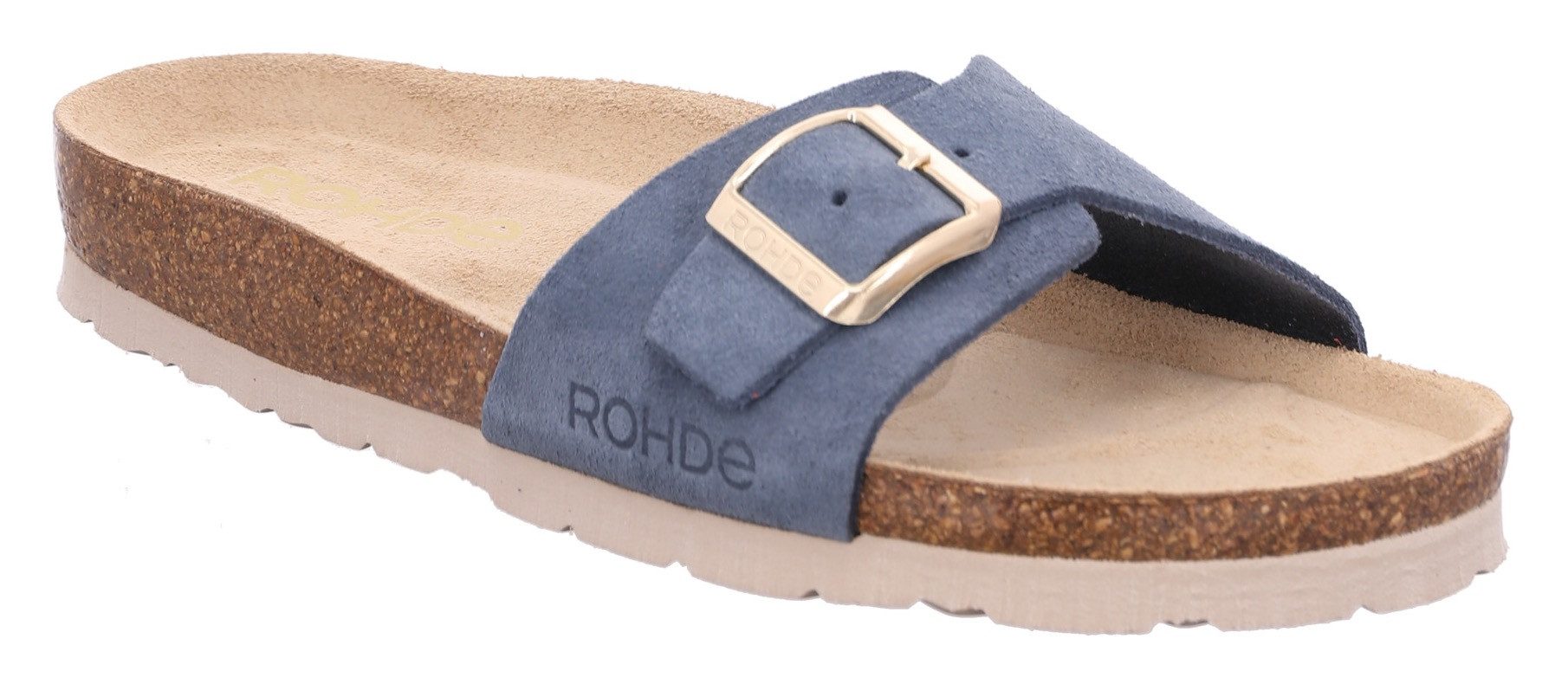 Rohde Pantolette, Keilabsatz, Sommerschuh, Schlappen mit vorgeformtem Softf günstig online kaufen