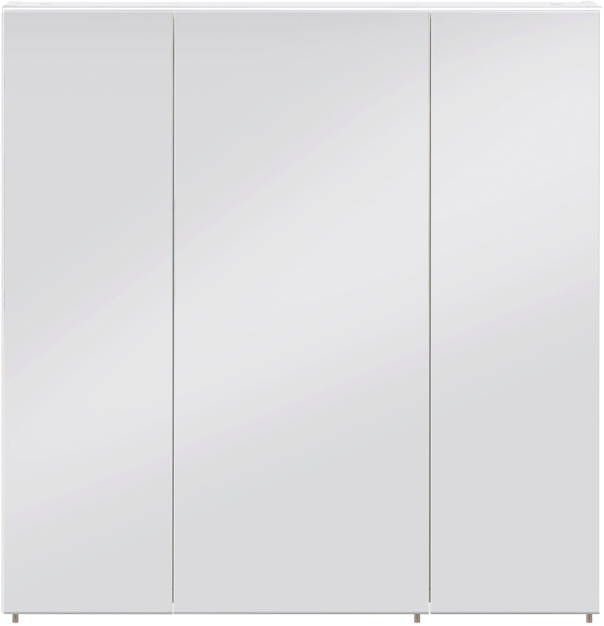 Schildmeyer Spiegelschrank Basic, Spiegelschrank, Made in Germany, B: 70 cm Solide Verarbeitung - Dieses Produkt ist in Deutschland gefertigt