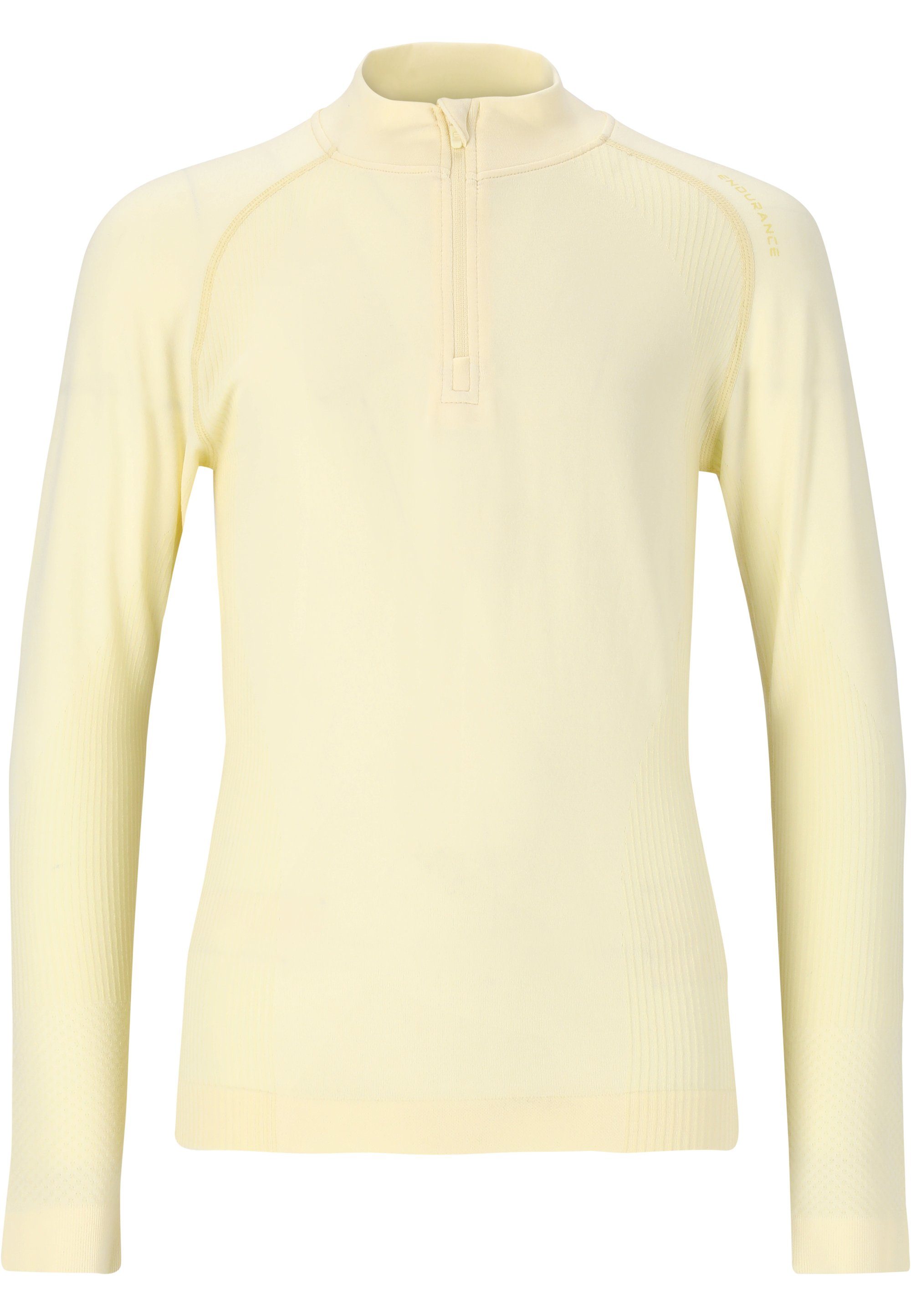 ENDURANCE Langarmshirt Halen Jr. (1-tlg) aus atmungsaktivem 4-Wege-Funktionsstretch