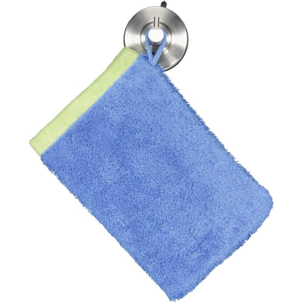 Cawö Badetücher Waschhandschuh Lifestyle Splash Capri Pistazie (16x22 cm)
