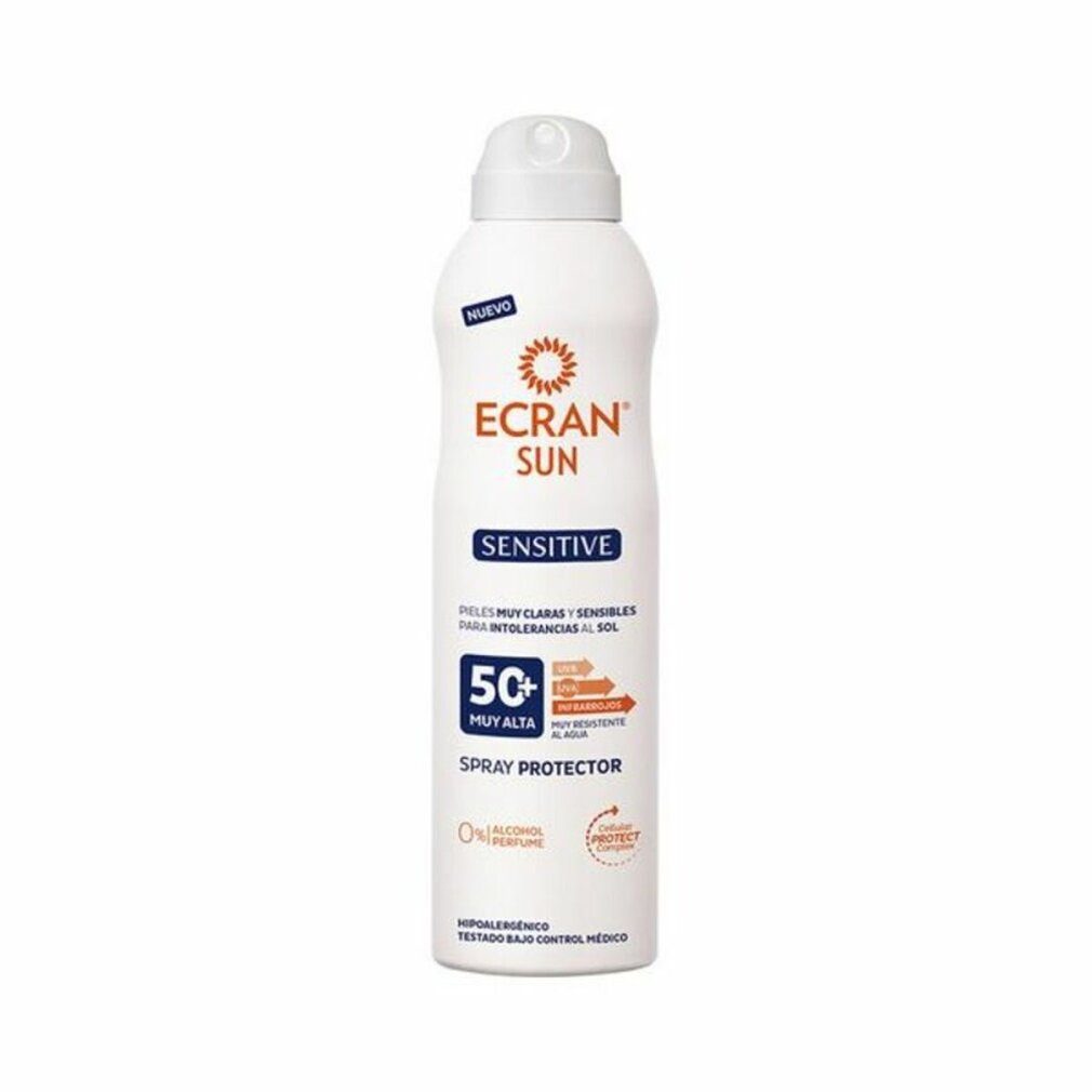 Ecran Sonnenschutzcreme Sun Lemonoil Sensitive Protective Spray Spf50 250ml