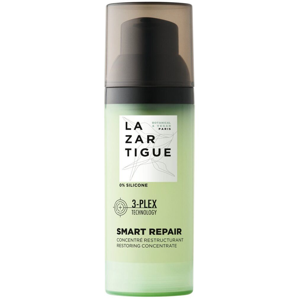 Lazartigue Haarpflege-Set, Smart Repair, Vegane Haar-Leave-In-Creme, Restrukturierend, 50 ml