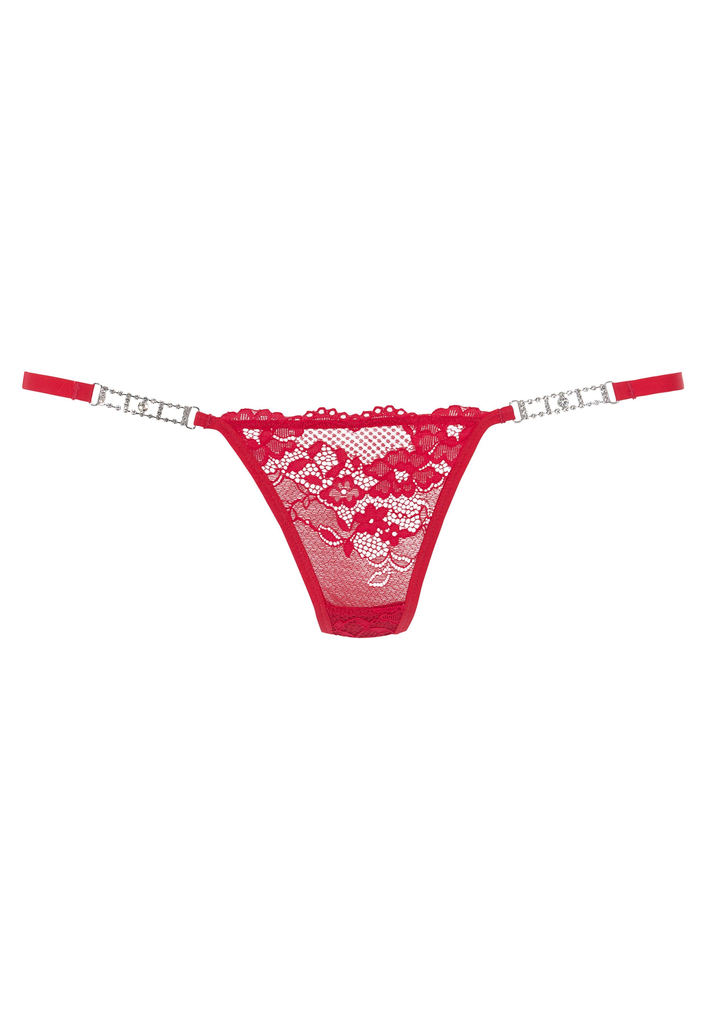 petite fleur gold String mit extravaganten günstig online kaufen