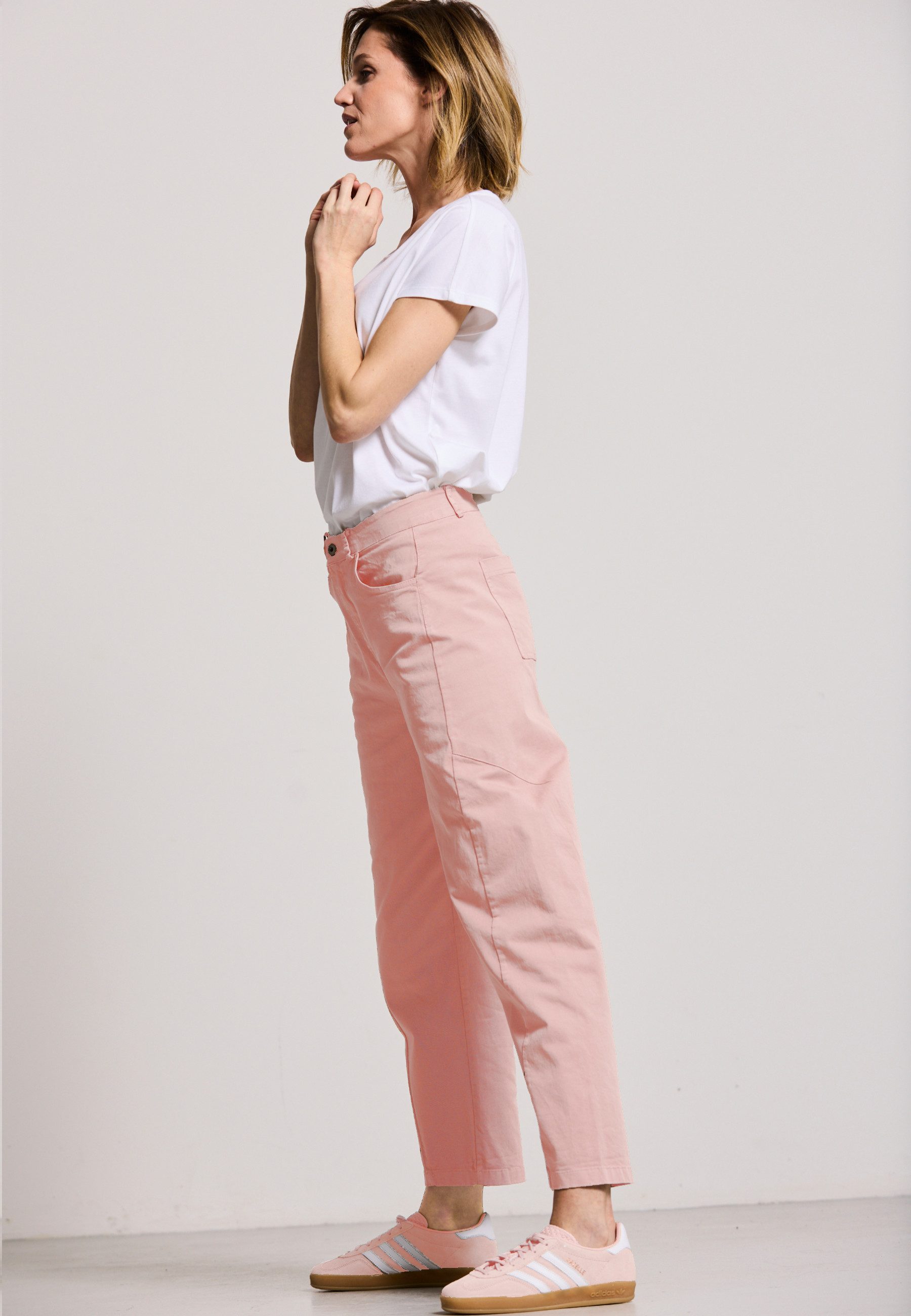 Andijamo-Fashion Chinohose BARREL LEG PANTS Barrel günstig online kaufen